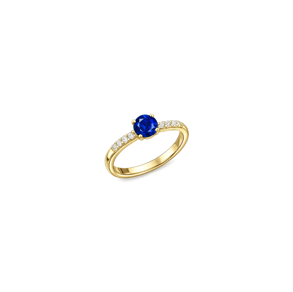 Blue Sapphire and Diamond Ensemble