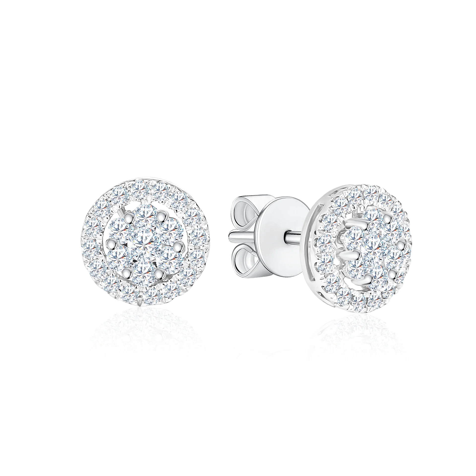 Sunburst Pave Studs