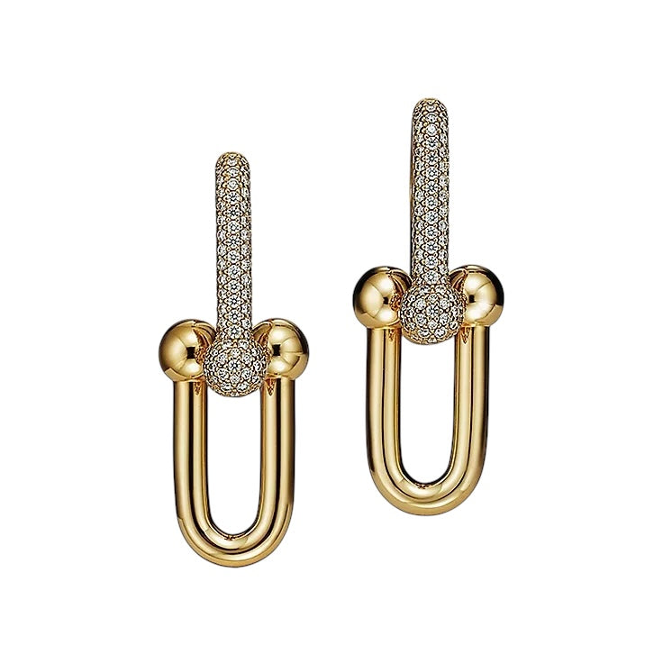 Golden Cascade Dangles